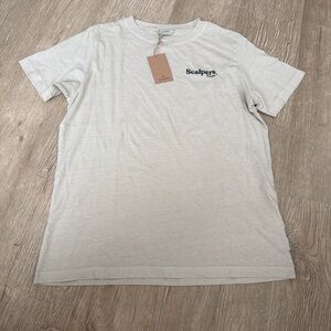 Men's Beige Short Sleeve Tee